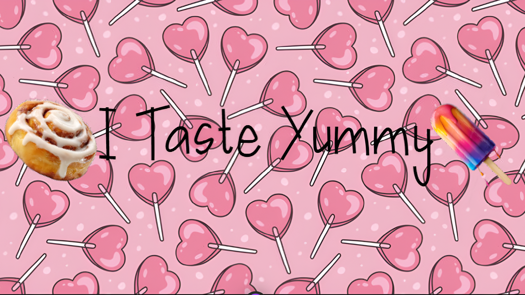 I taste yummy banner