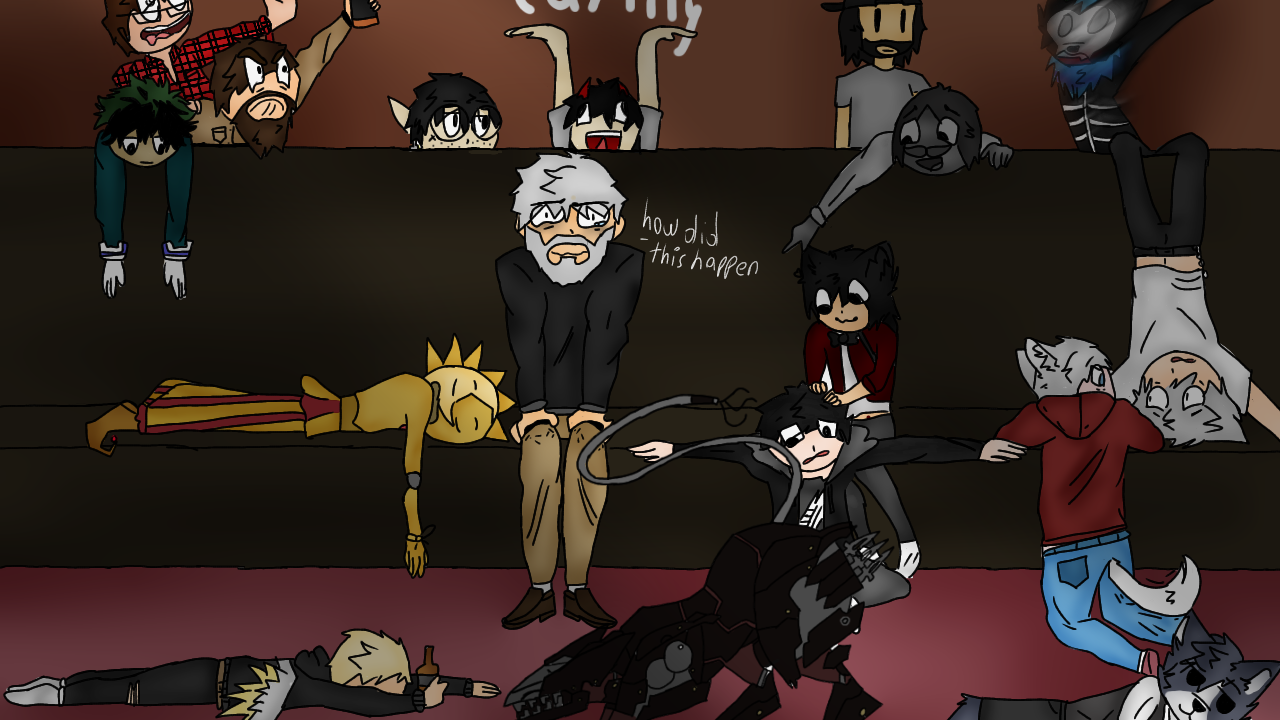 Grampa And Family
