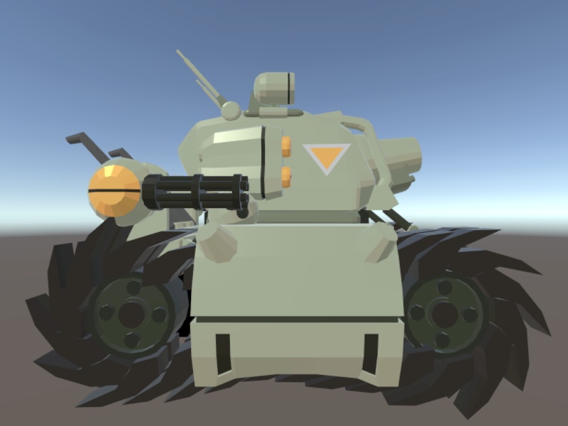 正規軍一人乗り万能戦車