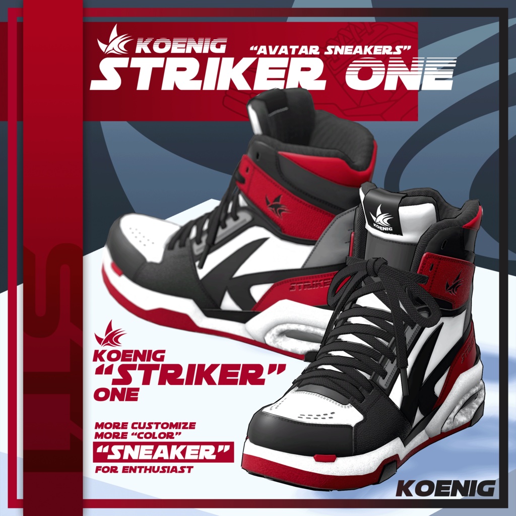 STRIKER ONE アバタースニーカー