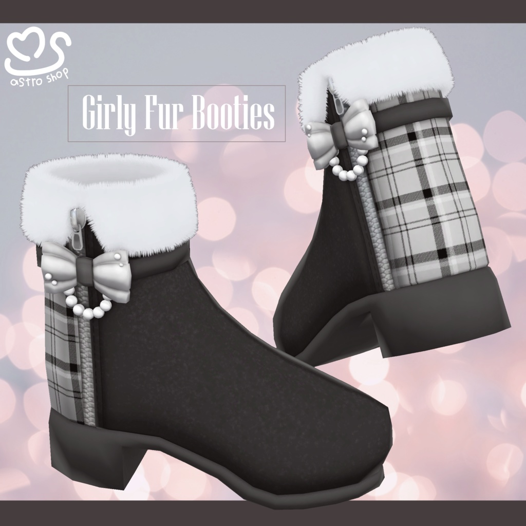 Girly Fur Booties