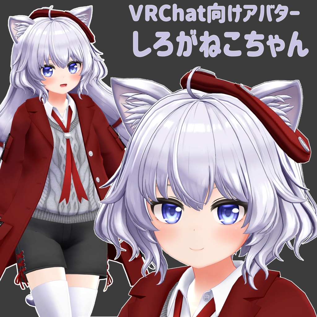しろがねこちゃん
