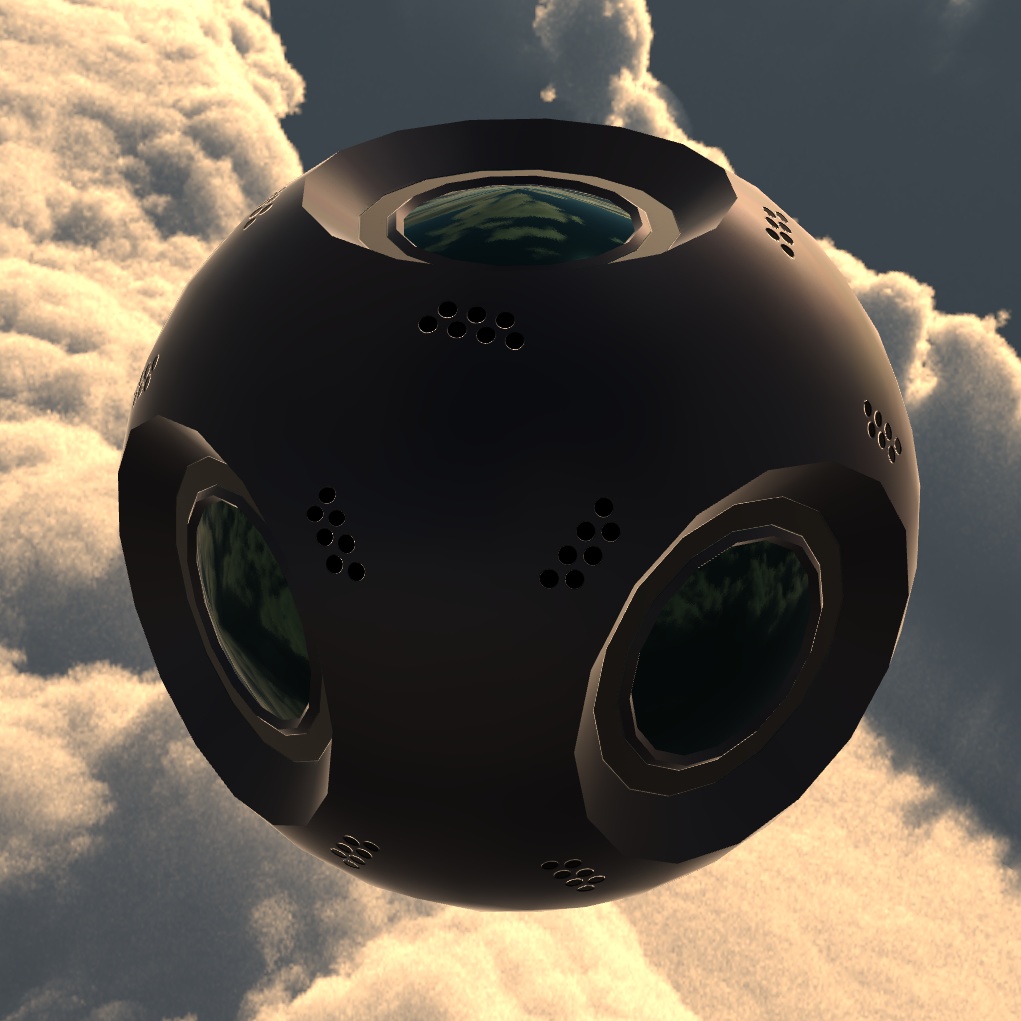 VRChat用全天球カメラ
