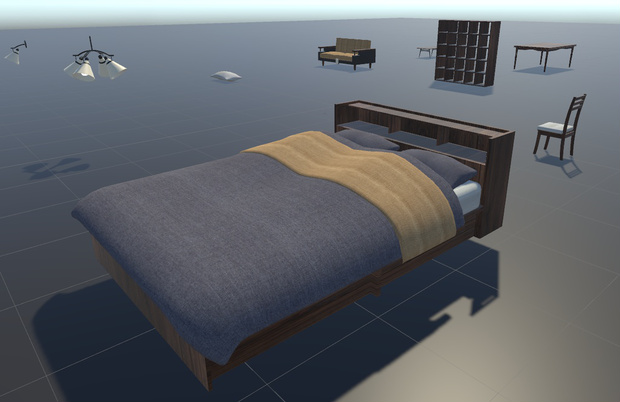 VRChat向け家具セット(１)