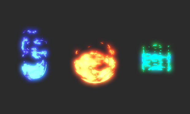 Surface Flame Shader