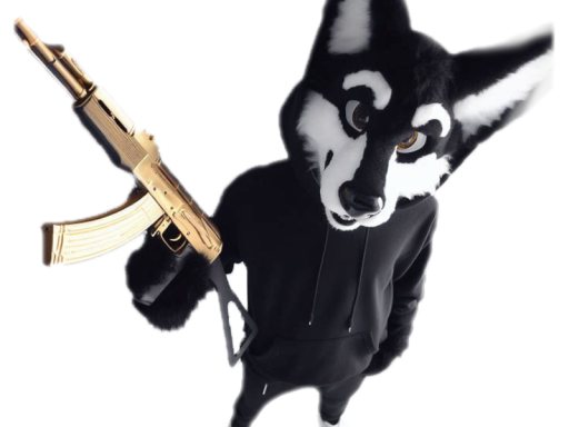 Furry with Gun