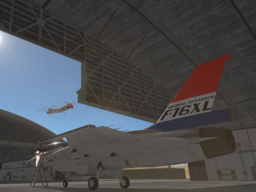 F-16XL Nevada Air Base
