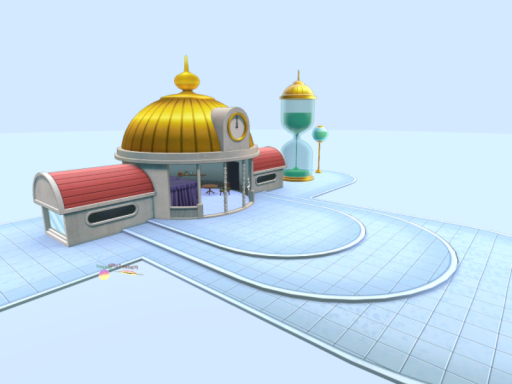 DBZ Time Chamber And Planet Tuffle
