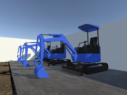 とつか技研 油圧ショベル TotukaGiken Backhoe （Excavator）