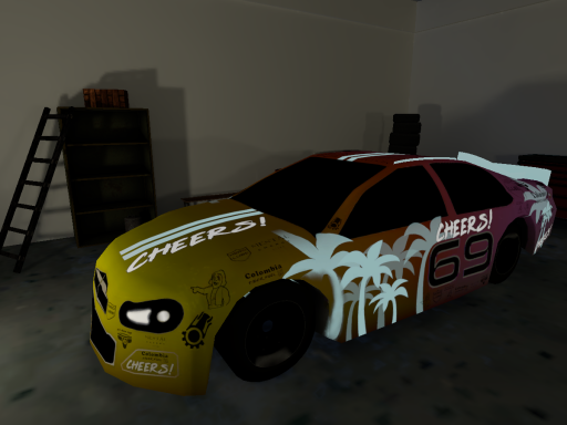Muted Racetrack