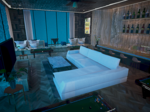 Aquarium bar