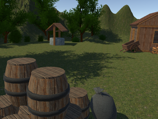 The Wooden hut