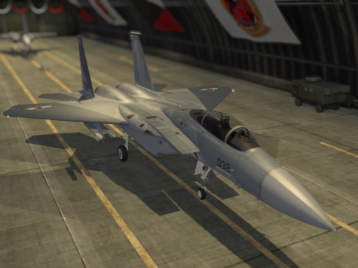 Valais Airbase Hangar （Ace Combat Zero）