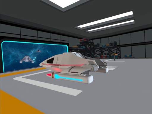 USS Valkyrie Shuttlebay