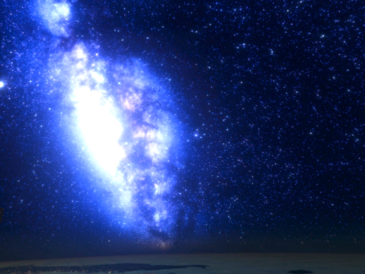 夜空は星がふるようでー