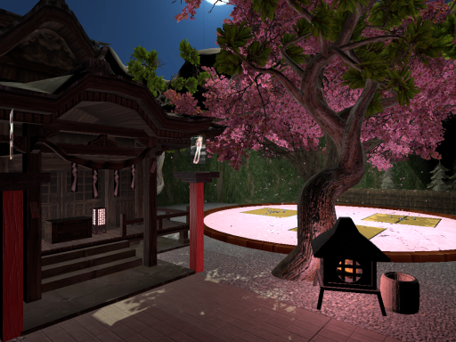 Teru Shrine yoru