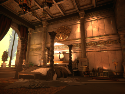 The Greek Bedroom