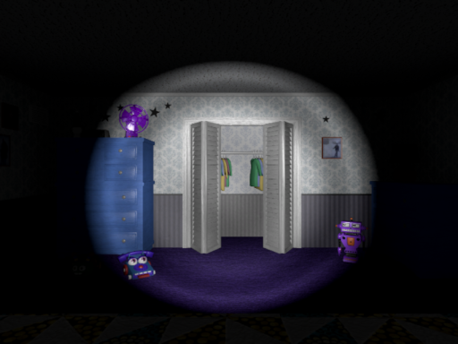 Fnaf 4 Bedroom