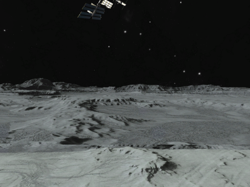 outside the earth