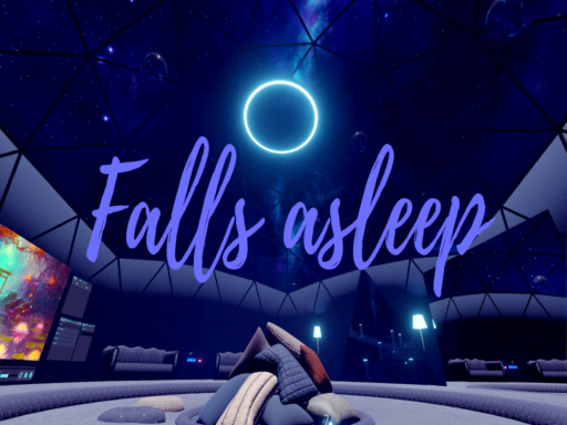 Falls asleep