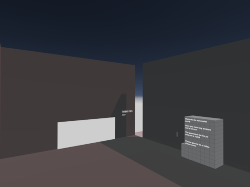 Mps avatar world WIP IN LABS
