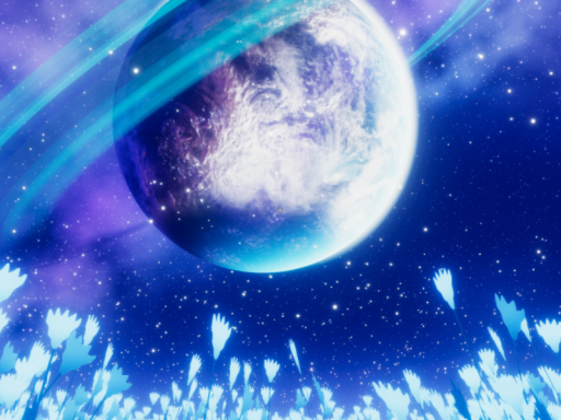 星空の花