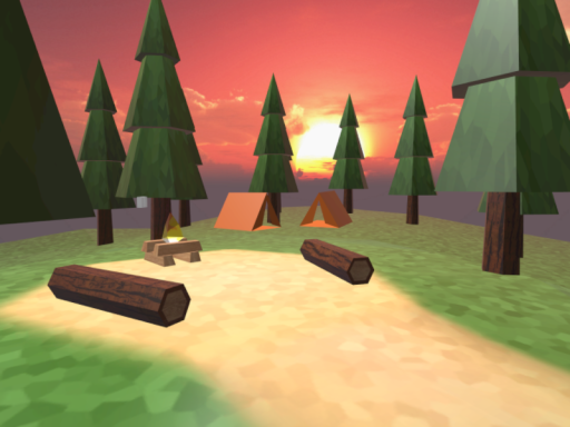 Simple camping world