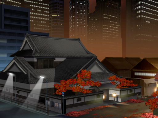 The Street In Front of Momiji Alley （もみじ横町前通り）