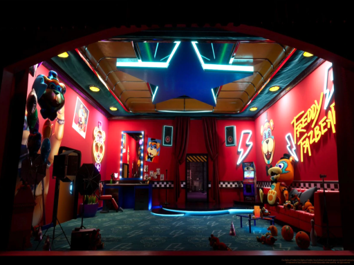 ~ Five Nights at Freddy's - Security Breach - Glamrock Freddy Green Room ~