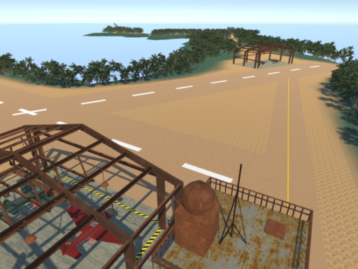 練習島 飛行場 （Flight Training Island）
