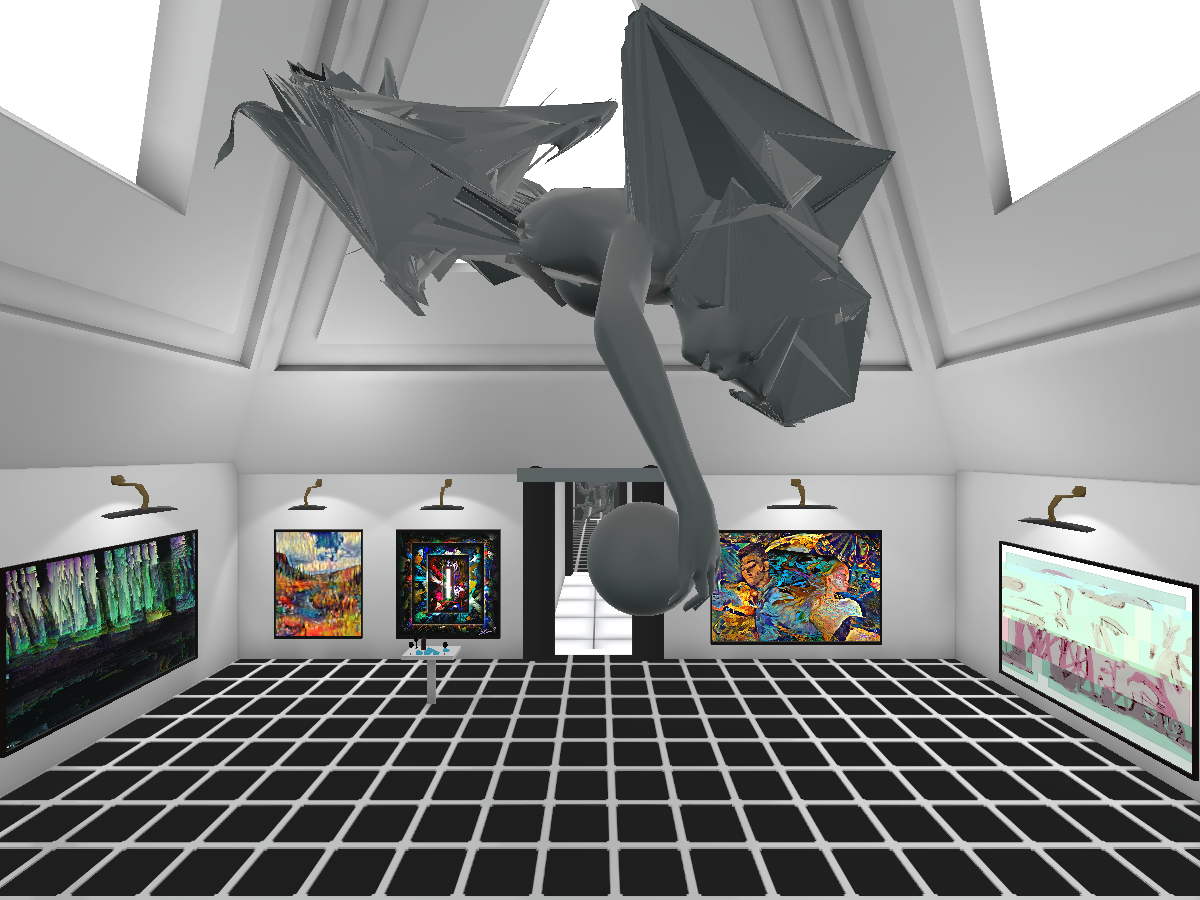 Glitch Art Gallery： LEVITATE
