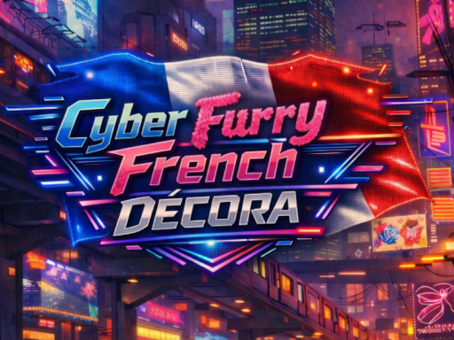 Cyber Furry French Décora