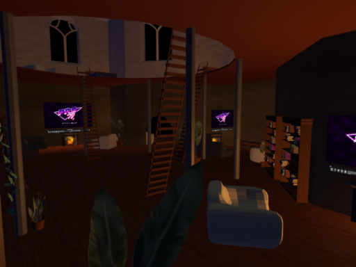 gothic cathedral library chill world