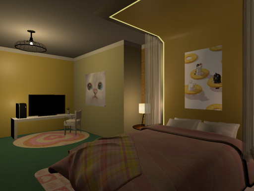 Cosy computer rooms （with interactive computer）