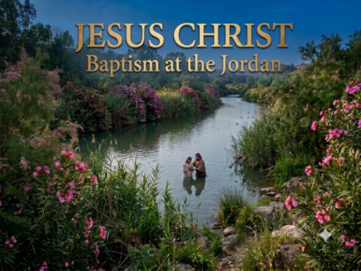 Jesus Christ 1 - Baptism at the Jordan