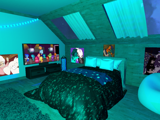 Teal's Room