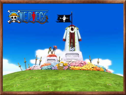 Ace ＆ Whitebeard's Grave - One Piece