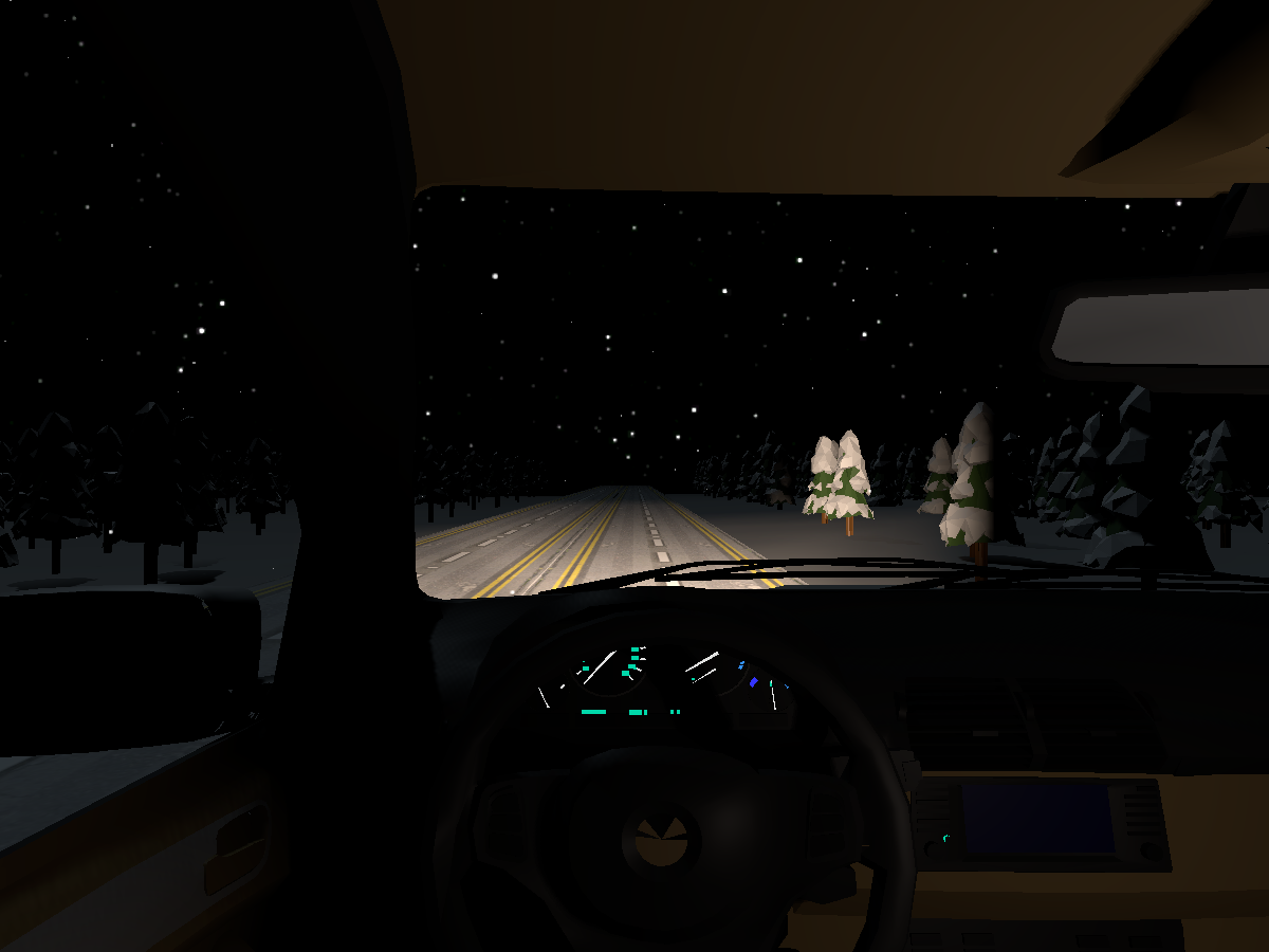 driving home