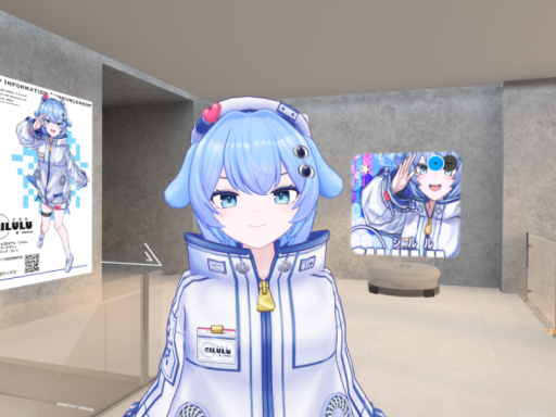 オリジナル３Dモデル「シルル」 試着ワールド