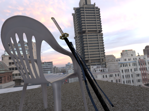 V's chair