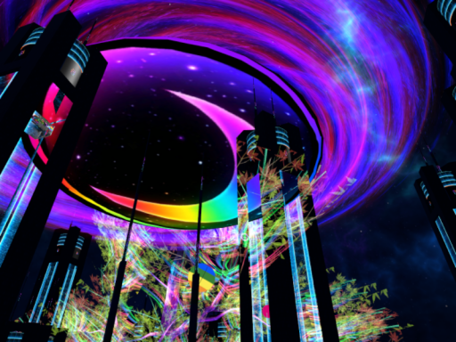 Gay Furry Prismatic Galaxy City