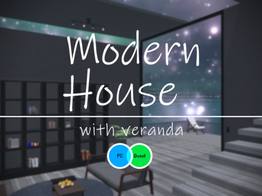 Modern House with veranda