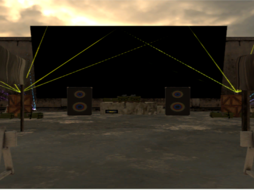 DJ in Desert