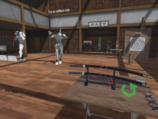 Reflect shuriken game