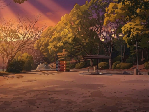 夕暮れの公園 -SHIOYA PARK-