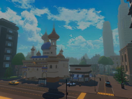 Low Poly Mega City