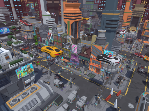 CatsUdon TRPG Sci-Fi City