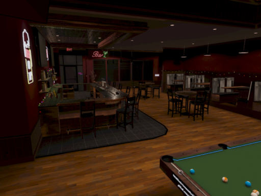 cozy bar