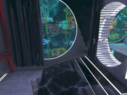 underwater house