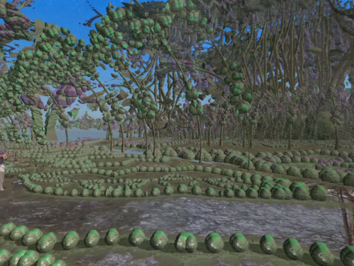 Fractal Streambed